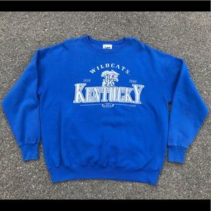 Vtg 90s Kentucky Wildcats Sweatshirt UK